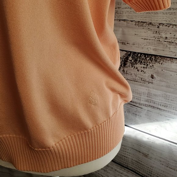Authentic Vintage Salmon Pink Peach Givenchy Knit Top - Picture 2 of 7